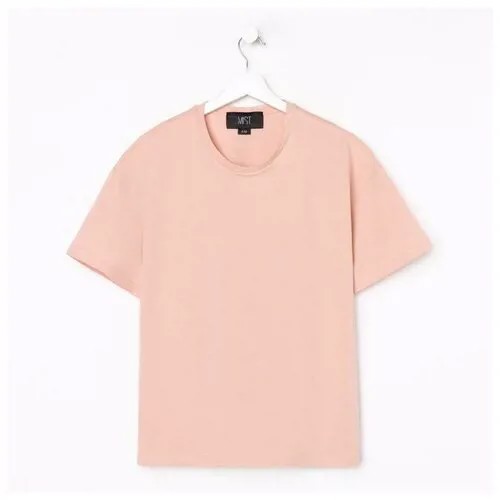 Футболка женская MIST basic, L-XL, розовый 6880530