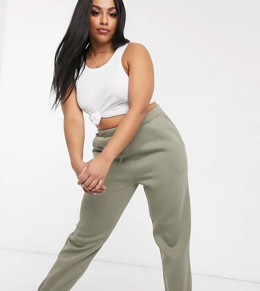 Oversize-джоггеры ASOS DESIGN Curve-Зеленый