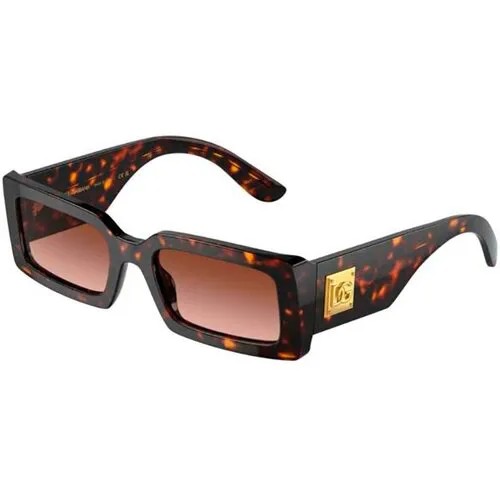 Солнцезащитные очки DOLCE & GABBANA DG 4416 502/13, коричневый