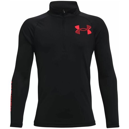 Лонгслив Under Armour UA Tech BL 1/2 Zip Черный YXL 1366377-001