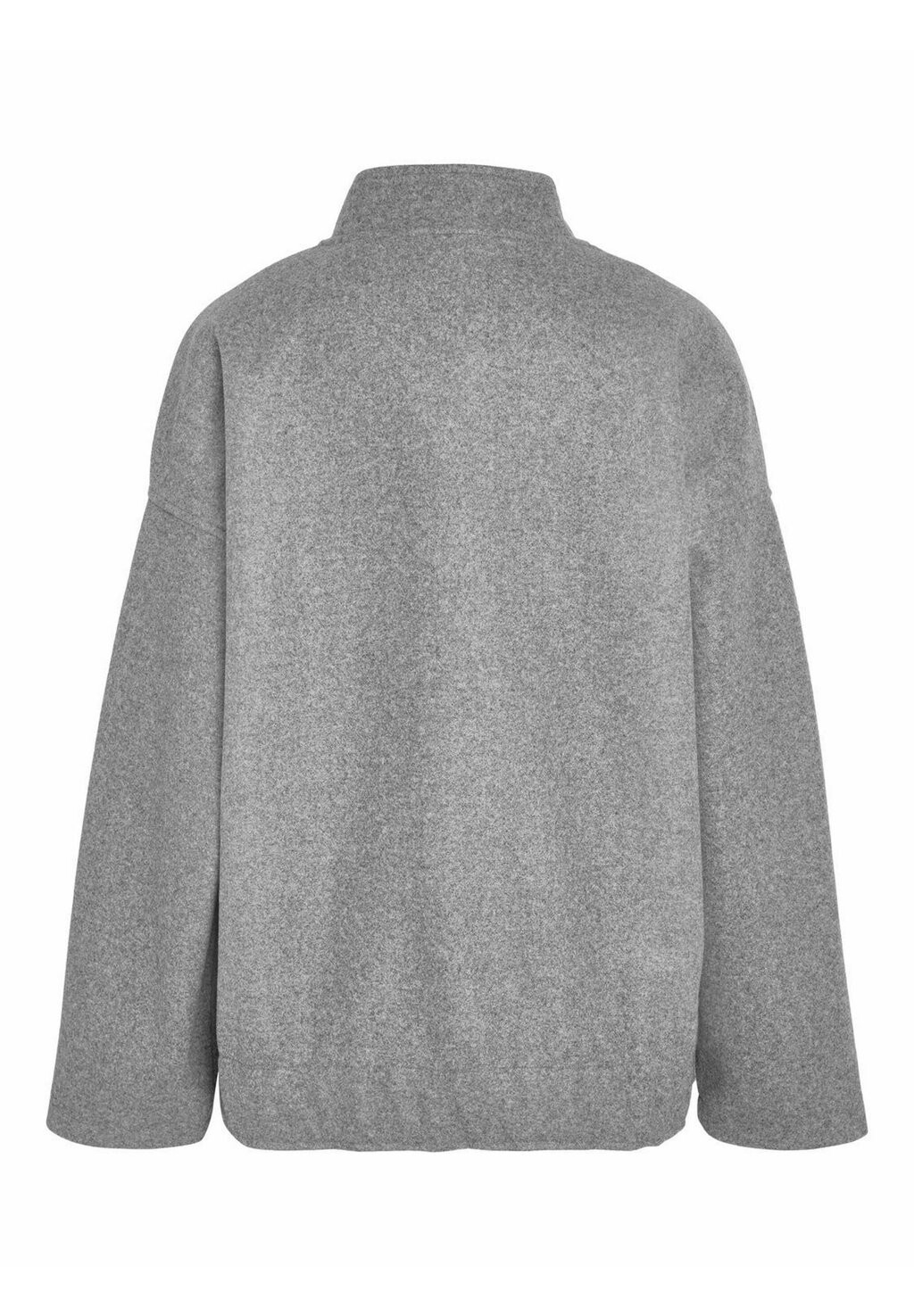 Короткое пальто Noisy May, цвет Mottled Light Grey
