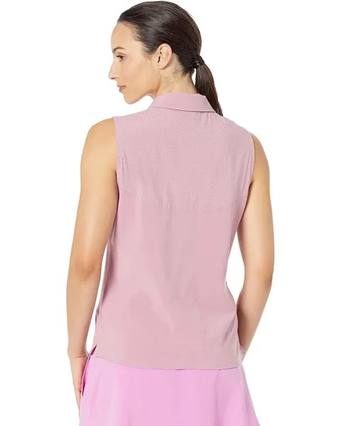 Поло Puma Harding Sleeveless Polo, цвет Pale Grape