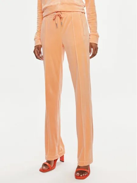 Спортивные брюки стандартного кроя Juicy Couture, оранжевый