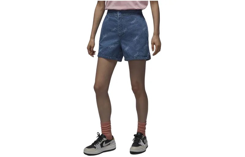Женские джинсовые шорты Jordan, цвет Blue