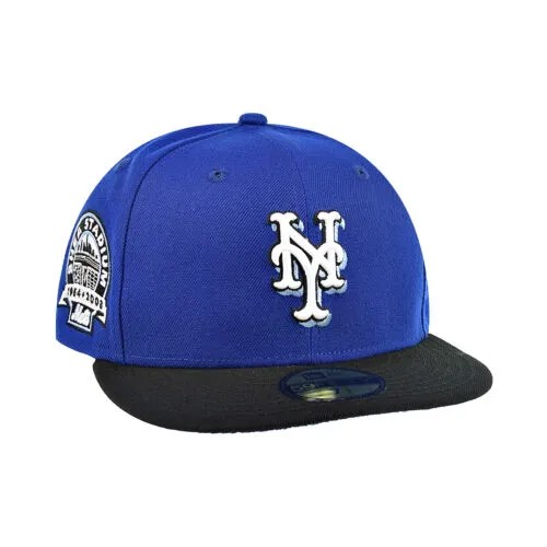 Мужская кепка New Era New York Mets Shea Stadium 59Fifty сине-черная