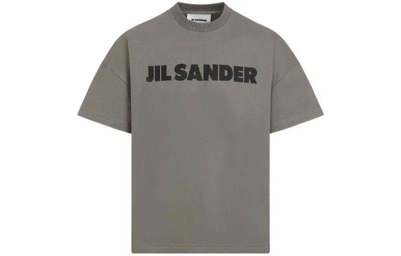 Футболка мужская темно-зеленая Jil Sander, темно-зеленый