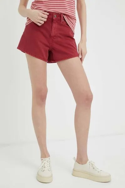 Джинсовые шорты Levi's, красный