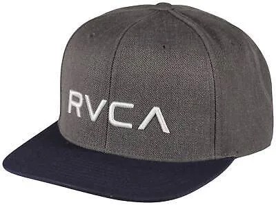 Кепка Snapback из твила RVCA — Темно-серый вереск — Новинка