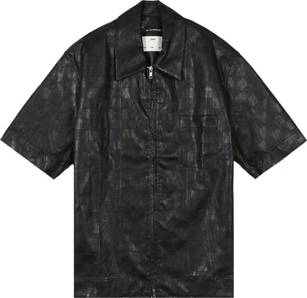 Рубашка Song for the Mute Zip Up Box 'Black', черный