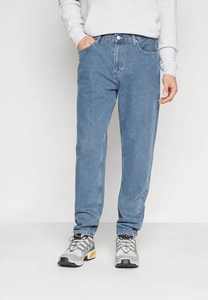 Джинсы Baggy Isaac Tapered Tommy Jeans, цвет denim dark