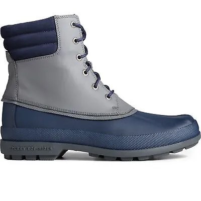 Мужские ботинки Sperry Top-Sider Cold Bay Duck Boot с утеплителем Thinsulate Navy/Grey 9 W Shoes