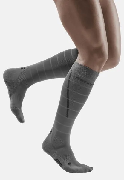 Носки Reflective Compression CEP, цвет grey