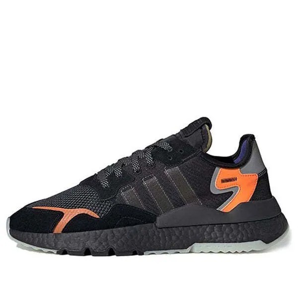 Кроссовки ночные джоггеры Adidas, черный