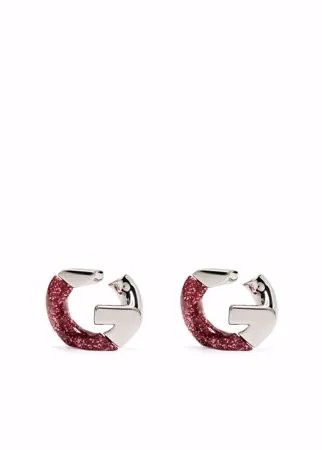 Givenchy серьги с логотипом G