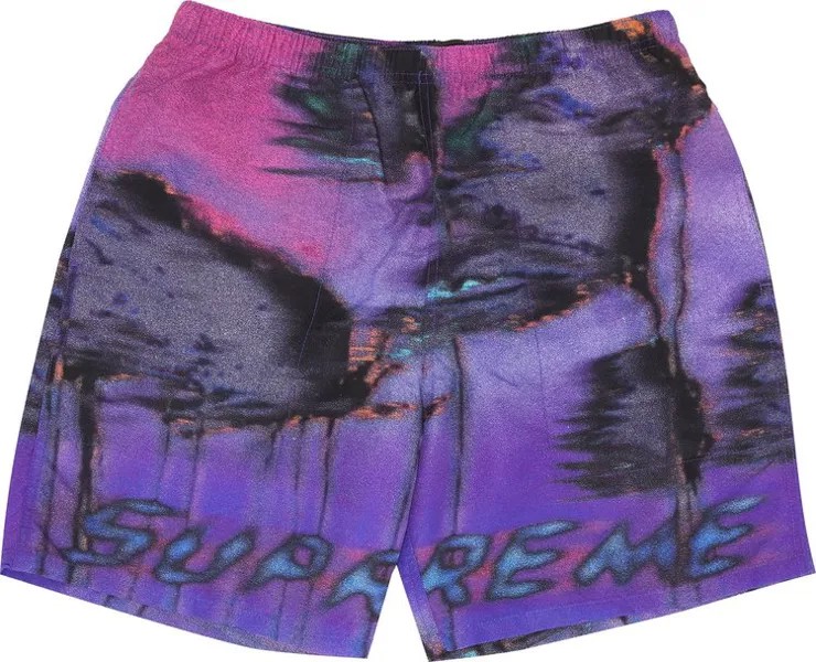 Шорты Supreme Hurricane Water Short Purple, фиолетовый