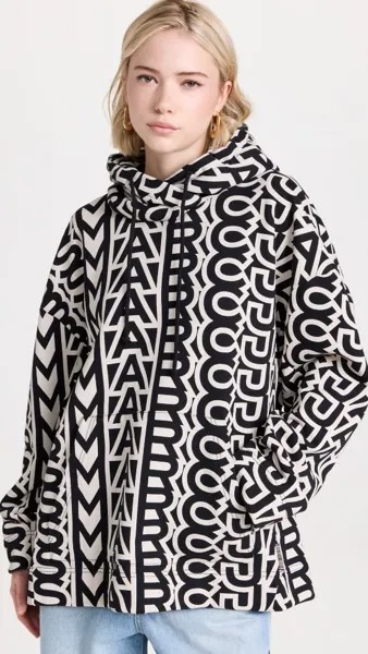 Худи Marc Jacobs Monogram Oversized, черный