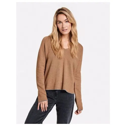Пуловер женский, Gerry Weber, 570522-44703-704790, коричневый, размер - 42