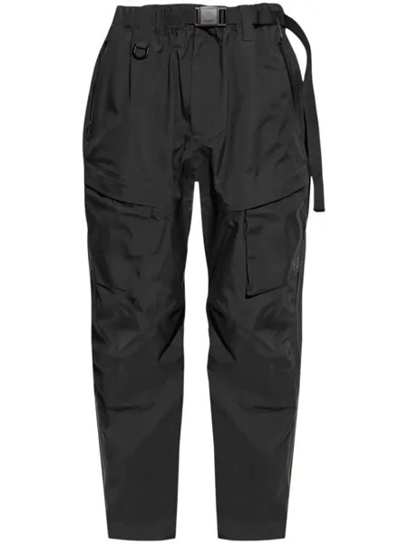 Y-3 x adidas Gore-Tex Hardshell грузовые спортивные штаны, черный