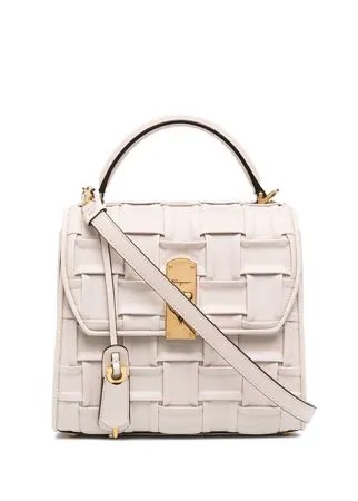 Salvatore Ferragamo плетеная сумка-тоут