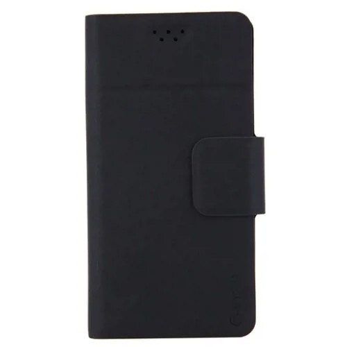 Универсальный чехол для смартфона Anycase Wallet 4.3''-5.5' Black
