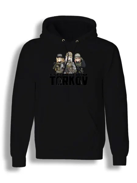 Худи унисекс СувенирShop Аниме тян/Тарков/Tarkov 7 черное M