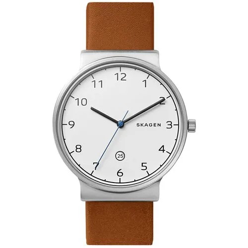 Наручные часы SKAGEN Leather, белый