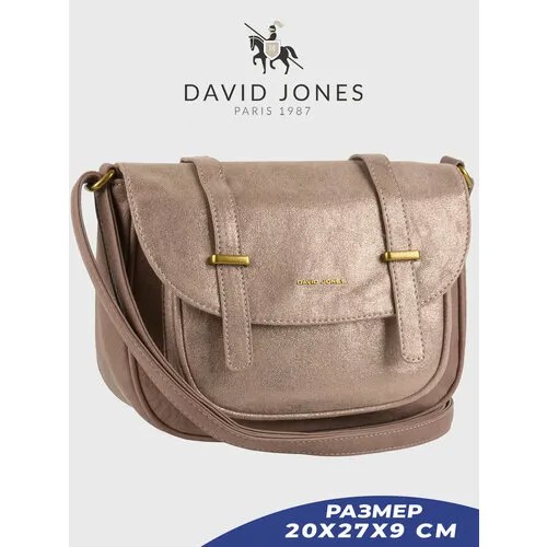 Сумка DAVID JONES, темно-розовый