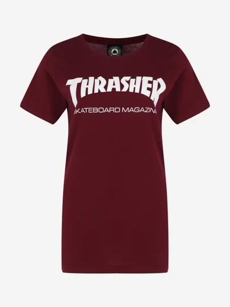 Футболка женская Thrasher Skate Mag, Красный