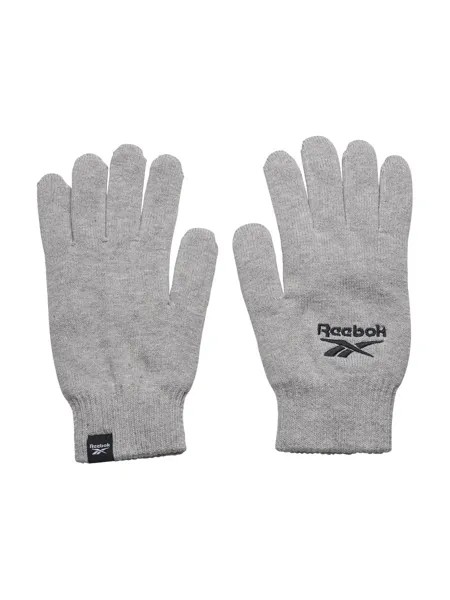 Перчатки унисекс Reebok Te Logo Gloves, серый