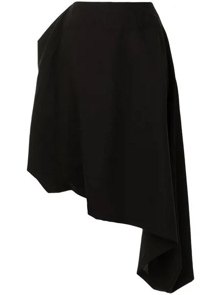 Yohji Yamamoto asymmetric skirt