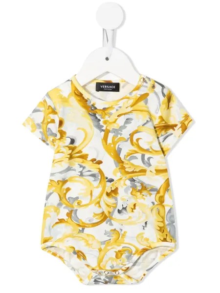 Versace Kids ромпер Baroccoflage