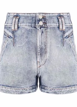 Isabel Marant Étoile джинсовые шорты с эффектом потертости