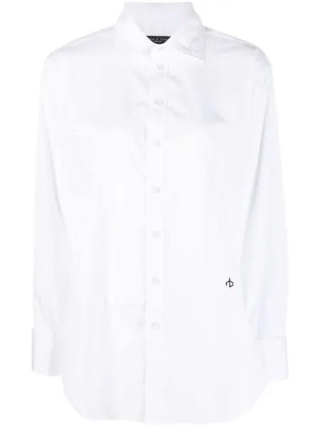 Rag & bone рубашка на пуговицах, белый