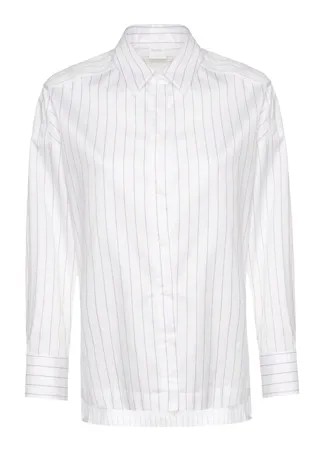 Рубашка MaxMara_Leisure ESOPO 44 белый+коричневый