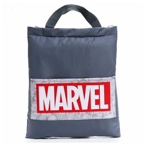 Сумка шоппер Marvel, серый