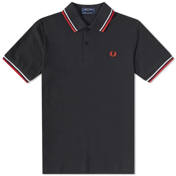 Поло Fred Perry Original с двойным носком, мультиколор