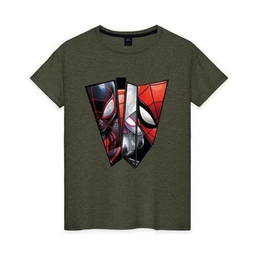 Футболка женская ВсеМайки 1845257 хаки XXXL