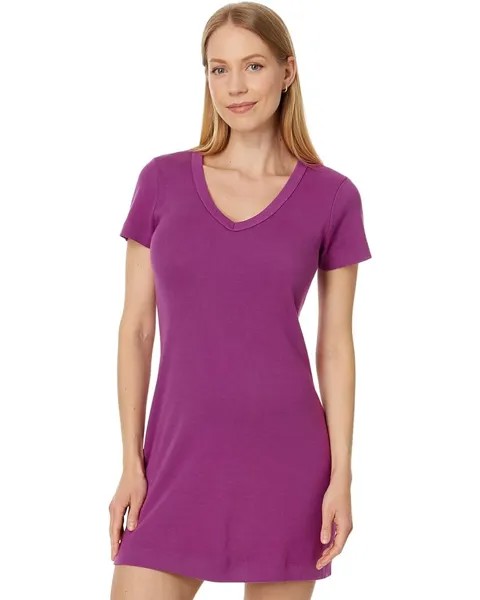 Платье Michael Stars Liza V-Neck Mini Swing, цвет Ultraviolet