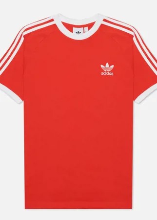 Мужская футболка adidas Originals 3-Stripes, цвет красный, размер L