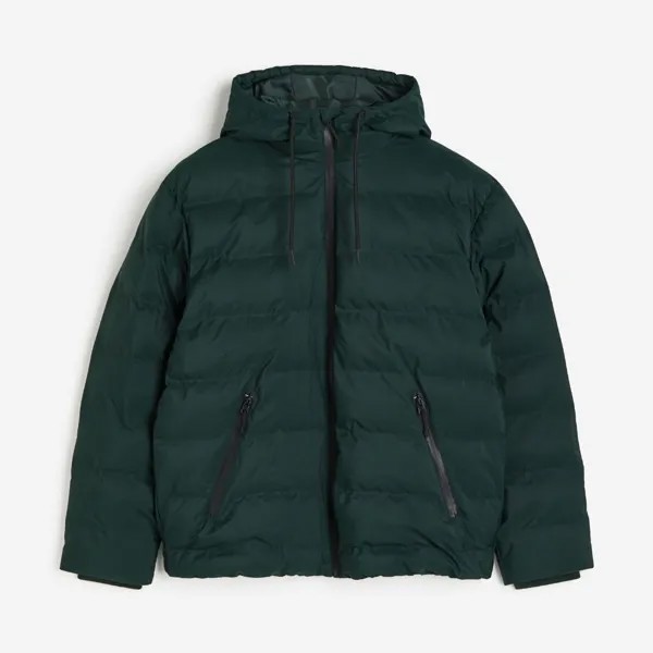 Куртка H&M Water-repellent, зеленый