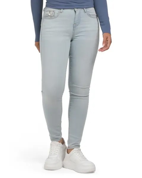 Джинсы суперскинни Jennie Curvy с высокой посадкой True Religion, цвет Light Blossom Wash