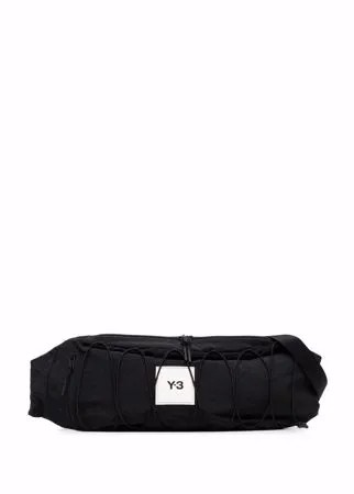 Y-3 сумка через плечо с нашивкой-логотипом