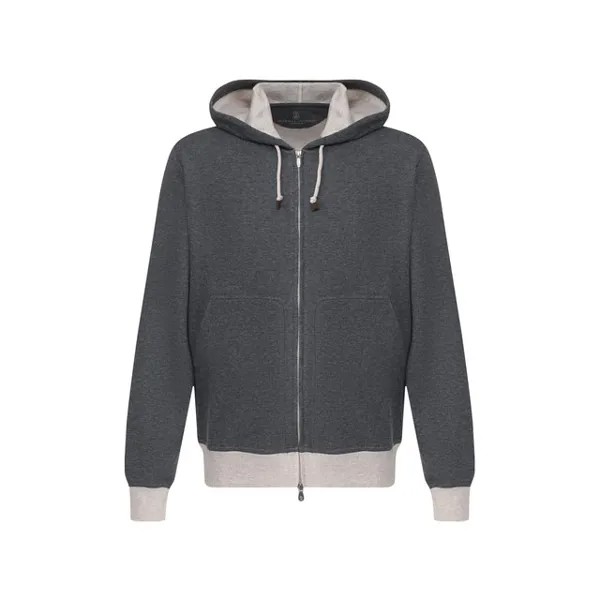 Хлопковая толстовка Brunello Cucinelli