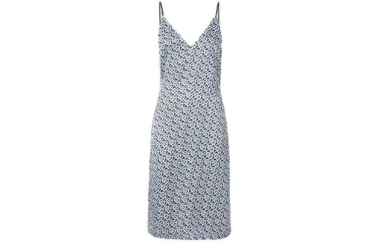 Женское платье без рукавов Burberry, цвет Blue