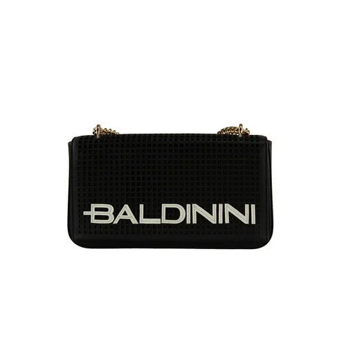 Сумка клатч Baldinini G1EPWGD40012B01/B01/UNI, фактура гладкая, перфорированная, черный