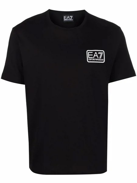 Ea7 Emporio Armani футболка с логотипом