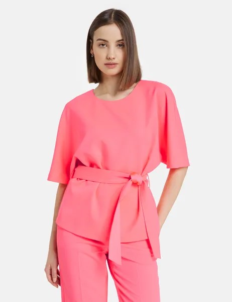 Блуза TAIFUN 3/4 Arm, цвет Neon Pink