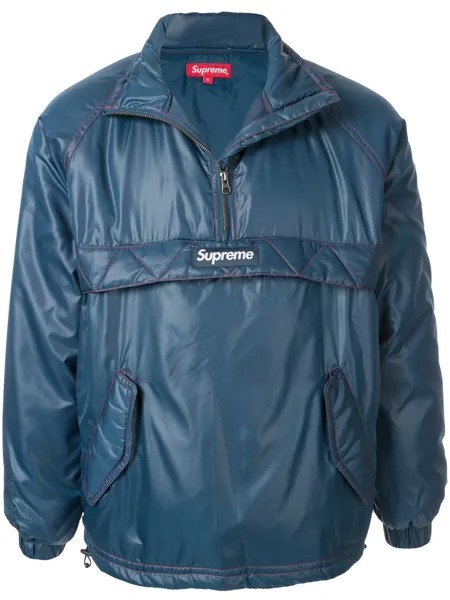 Supreme contrast stitch pullover FW17