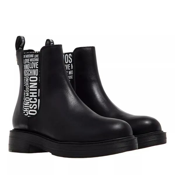 Ботинки city love Love Moschino, черный