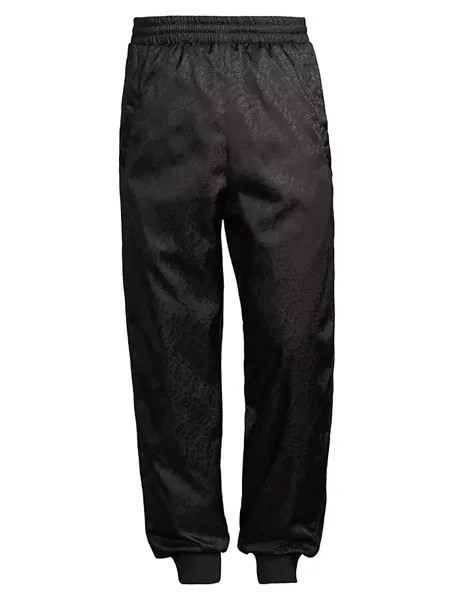 Спортивные брюки из нейлона Moncler x Adidas Originals Moncler Genius, черный